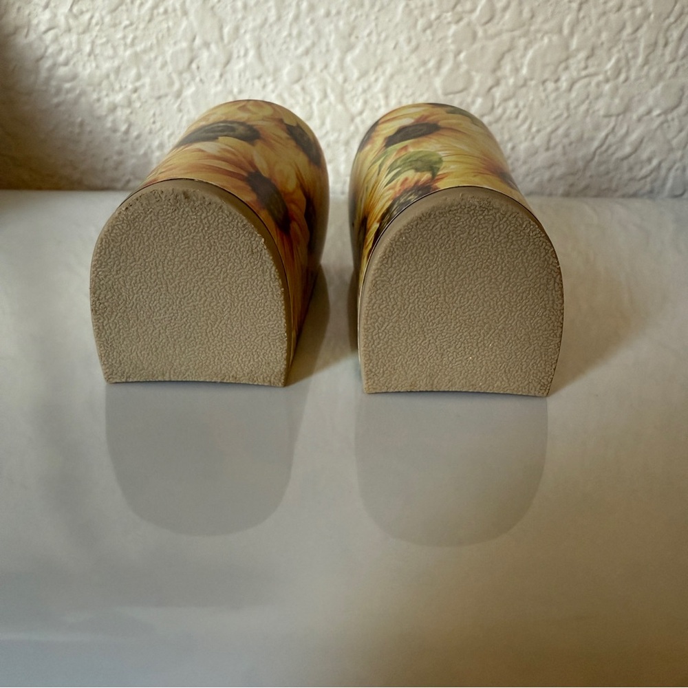 Pashion Footwear v1.0 Custom Sunflower Cluster 4 Inch Block Heels - Picture 7 of 11